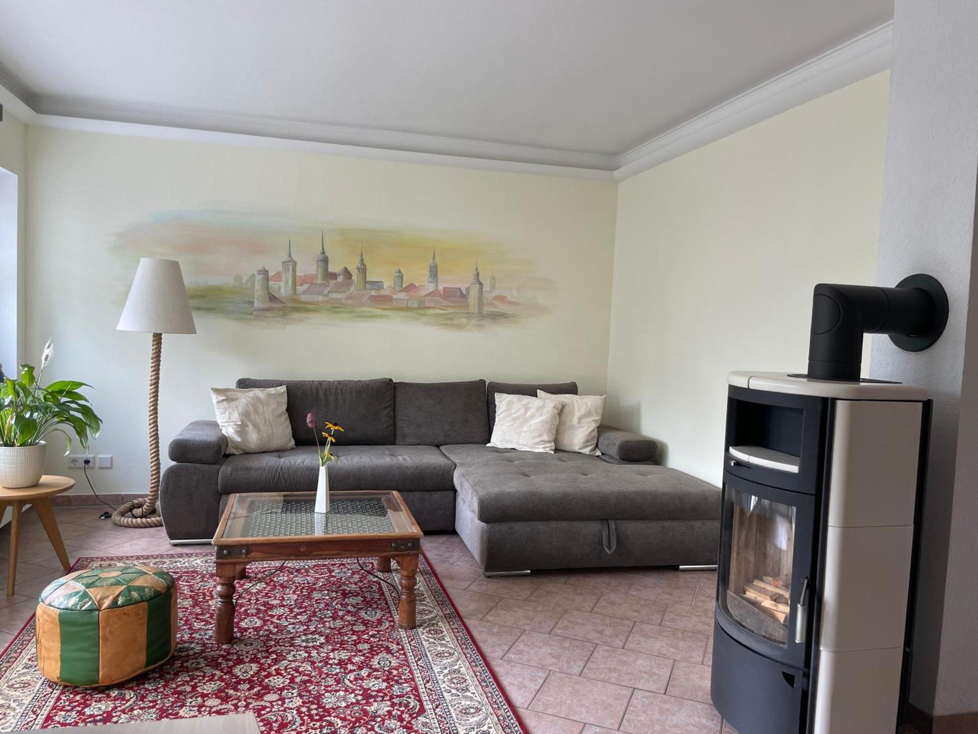 Ferienhaus Amare Mit Fasssauna, Eigener Terrasse & Kamin Bautzen Extérieur photo